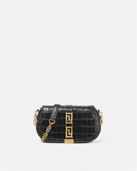 bolsa versace original|Versace croc shoulder bags.